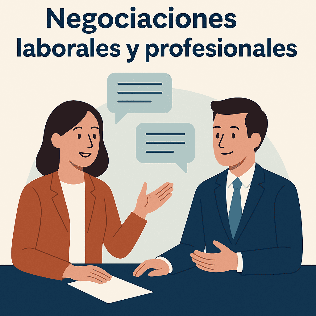negociaciones laborales y profesionales