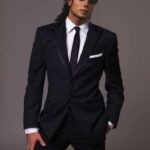 Hombre con estilo elegante
