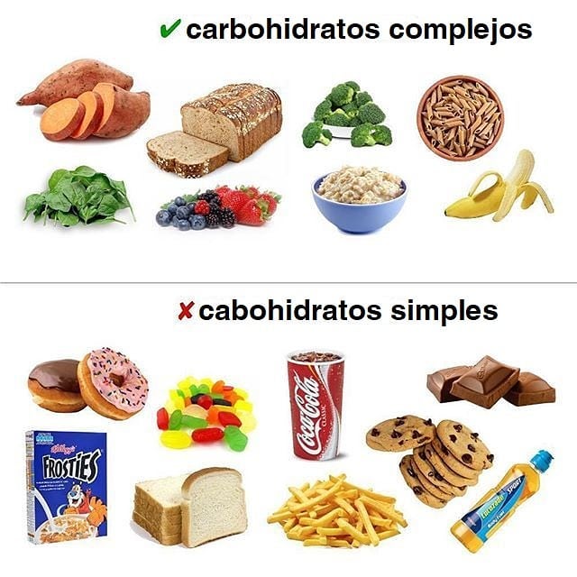 carbohidratos simples y complejos
