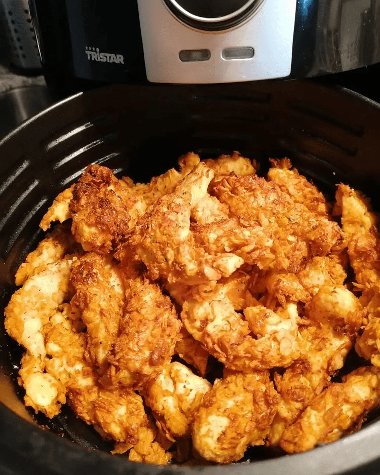 pollo en freidora