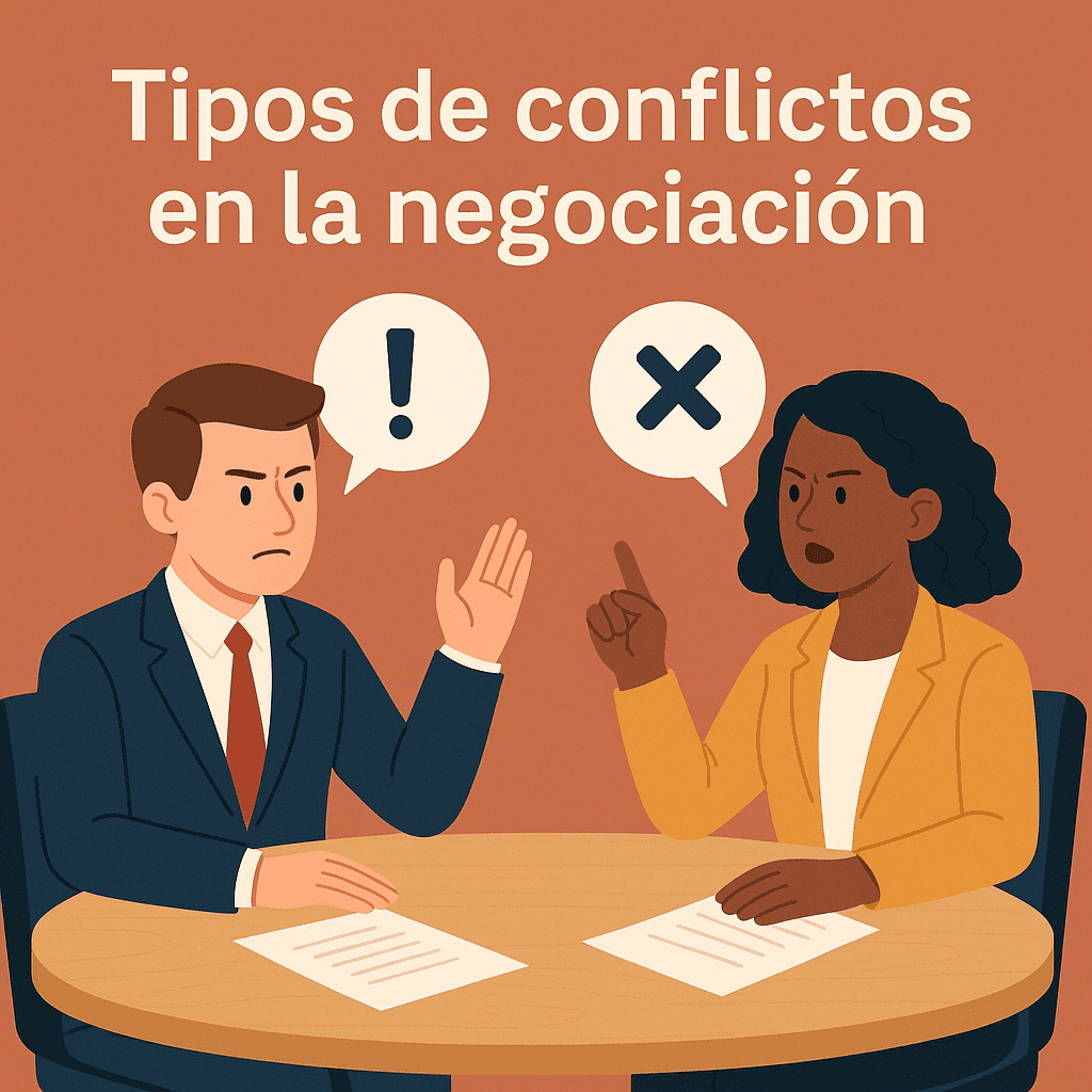 tipos de conflictos en la negociacion