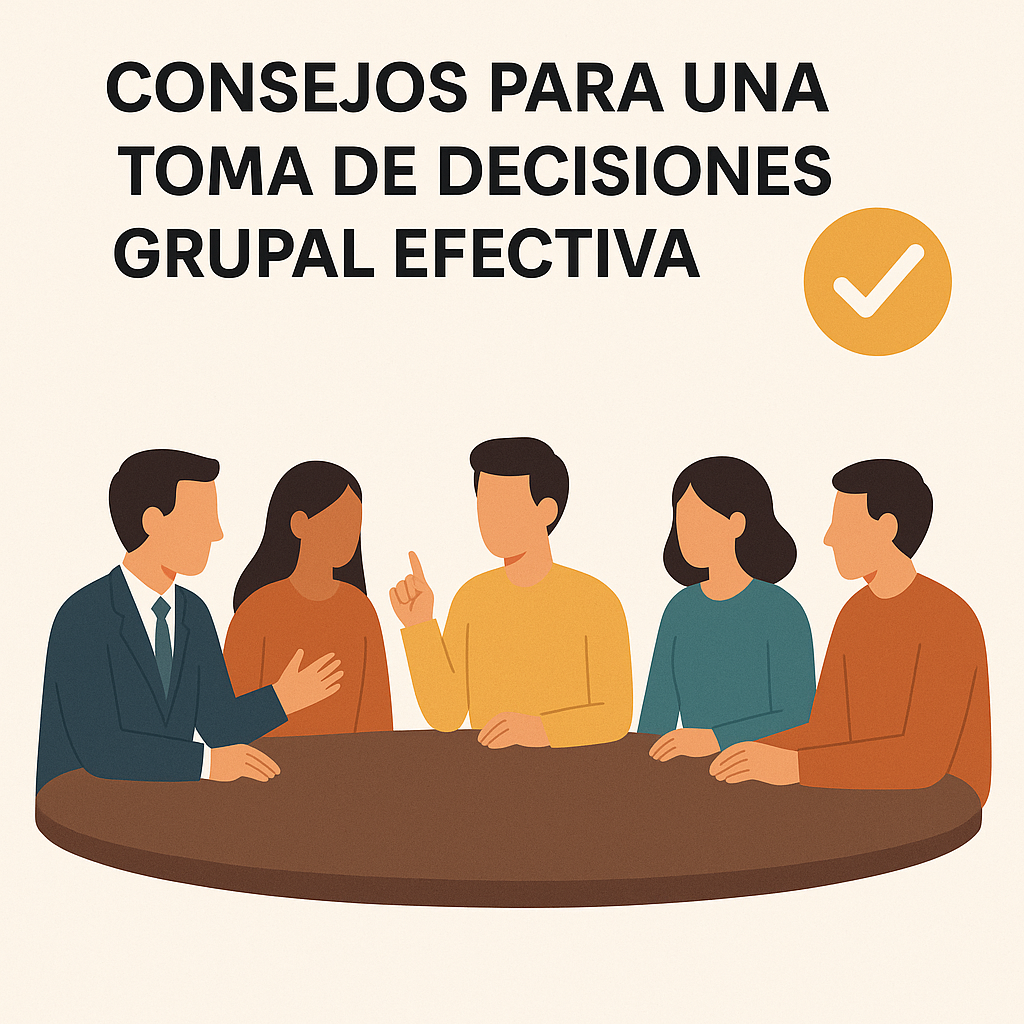 consejos para una toma de decisiones grupal efectiva
