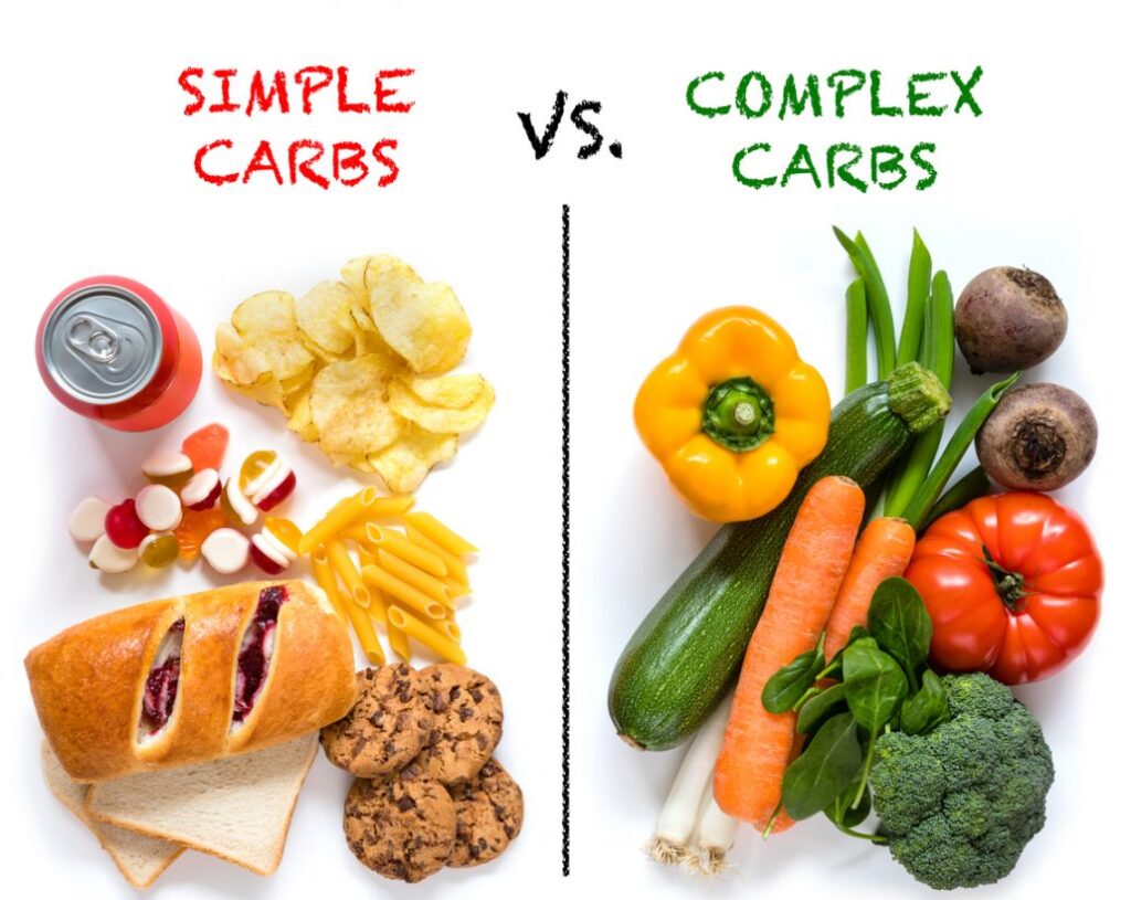 carbohidratos simples y complejos