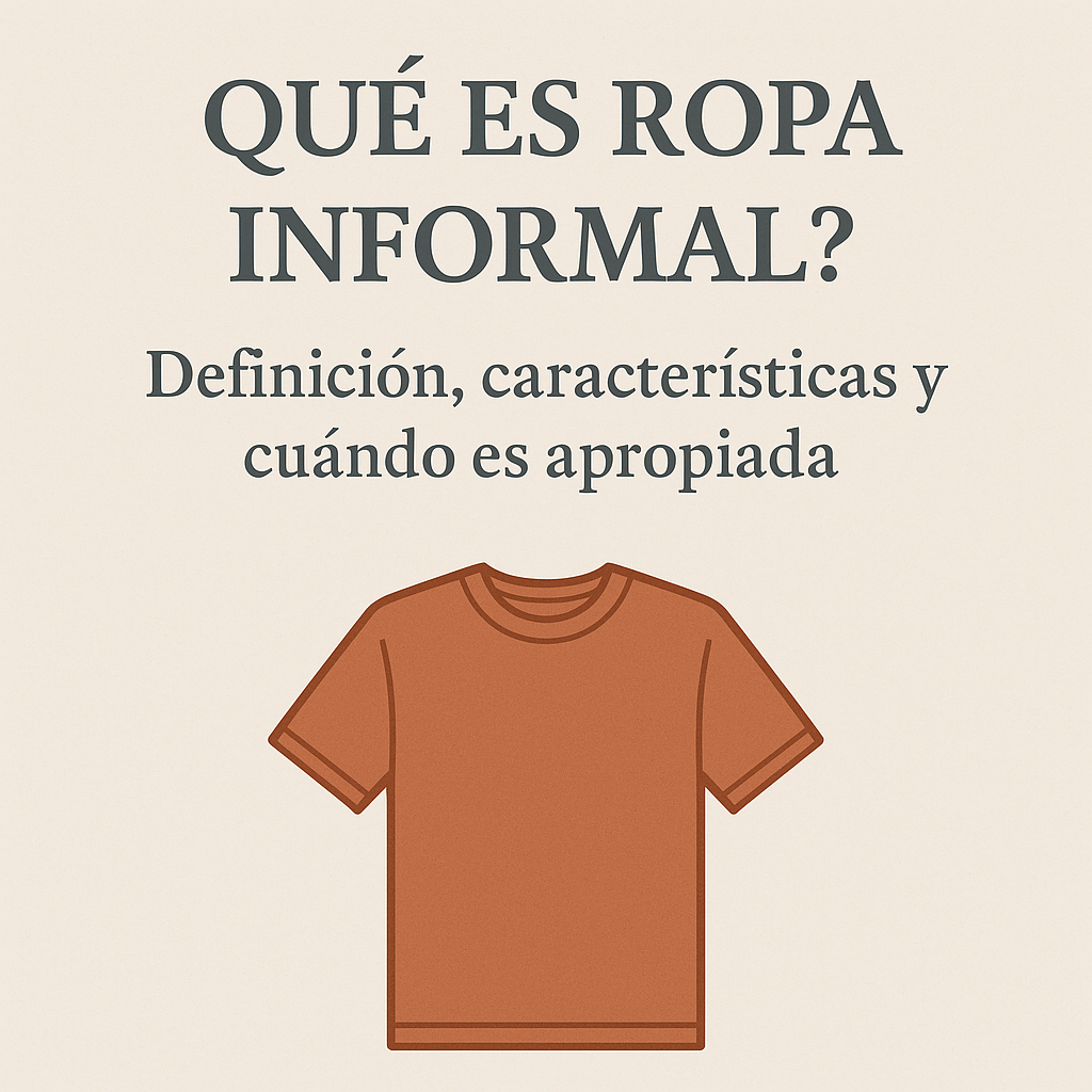 que es ropa informal?