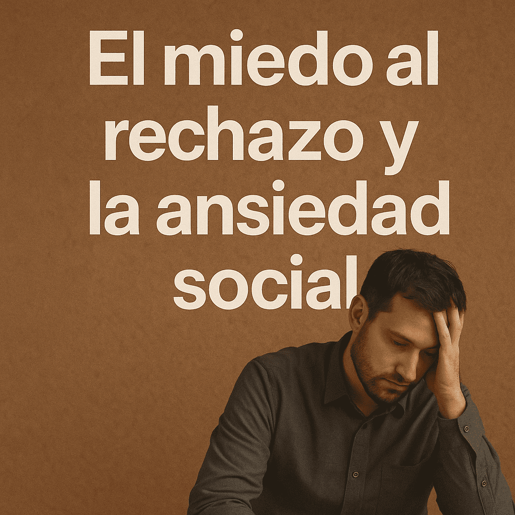 el miedo al rechazo y a la ansiedad social