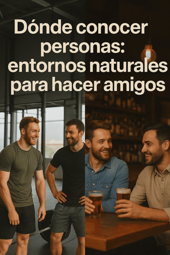 donde conocr personas: entornos naturales para hacer amigos