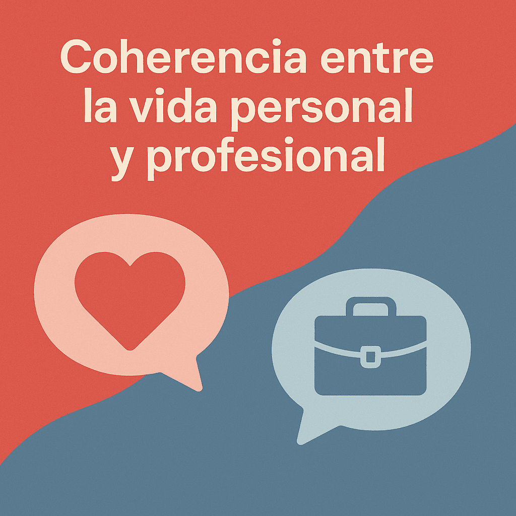 coherencia entre vida personal y profesional