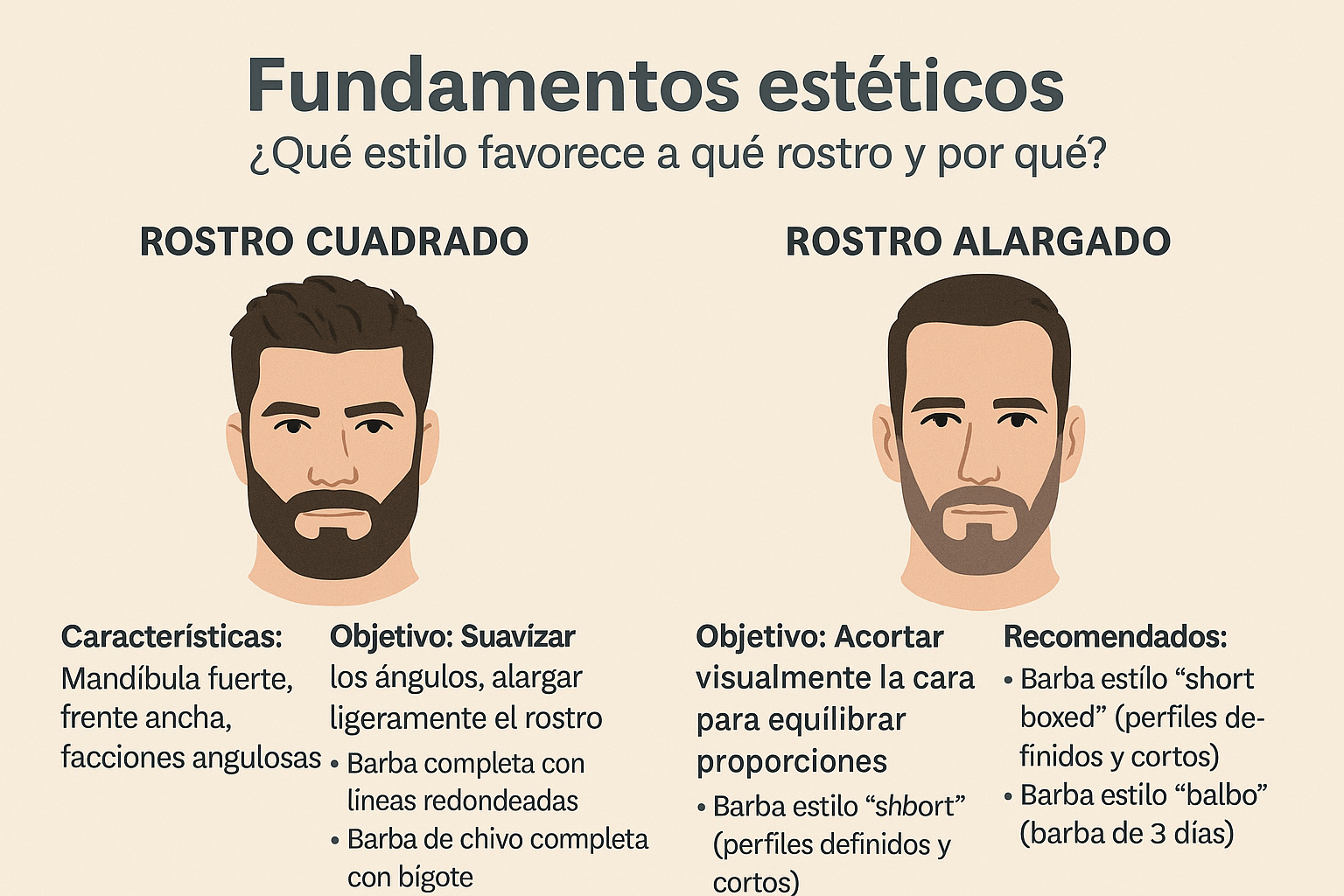 que estilo favorece a que rostro y porque?