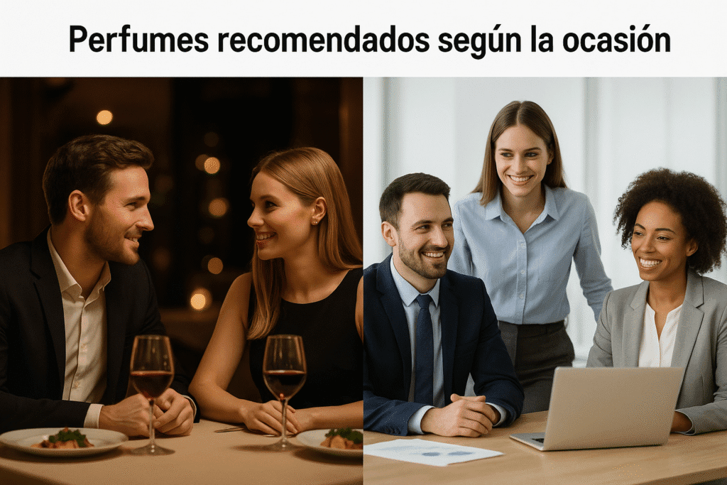 perfumes recomendados segun la ocasion