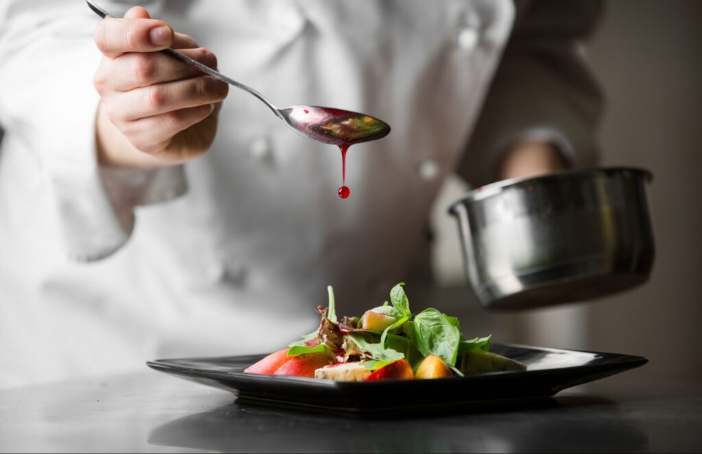 chef cocinando
