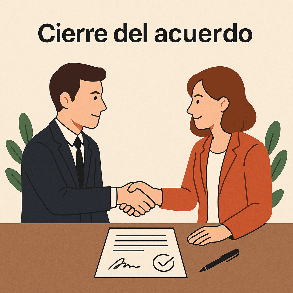 cierre del acuerdo