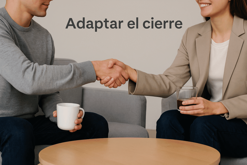 adaptar el cierre