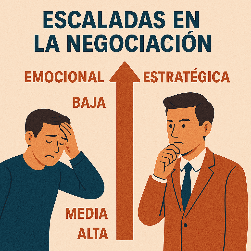 escaladas en la negociacion