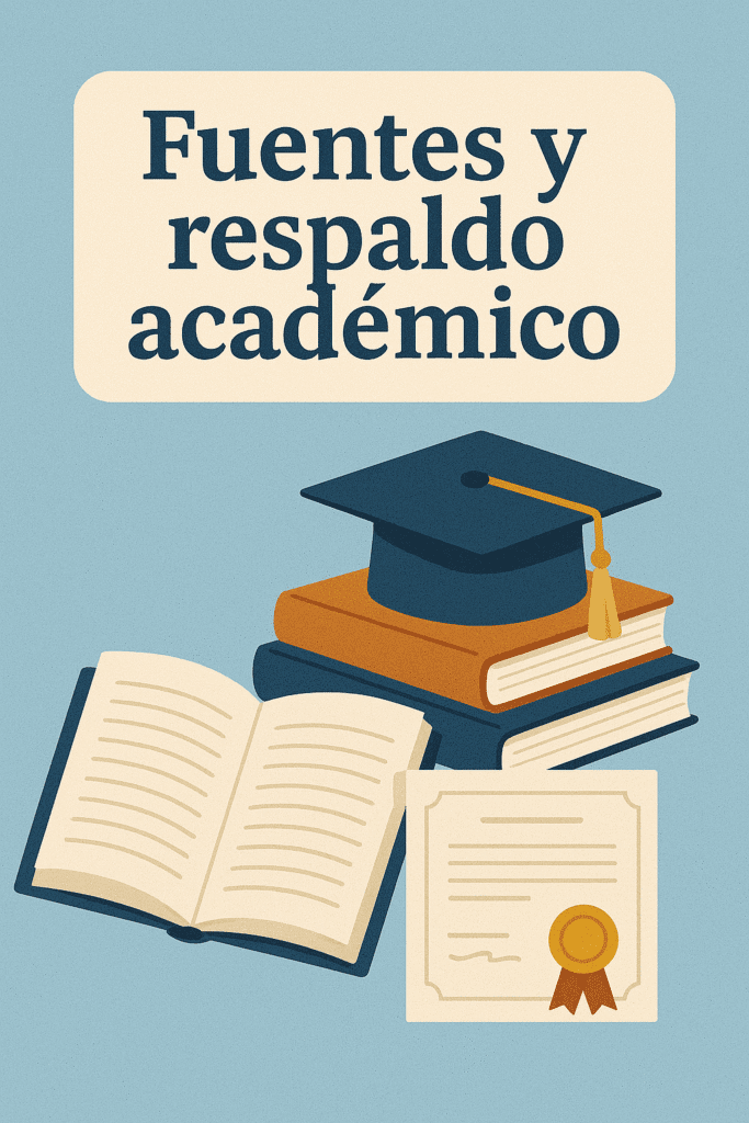fuentes y respaldo academico