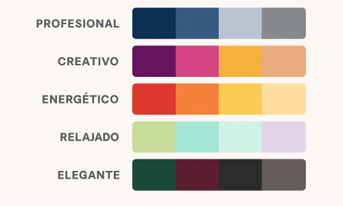 gama de colores