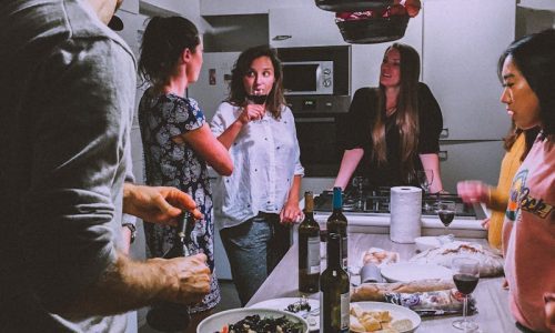 cocinando con amigas