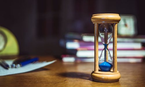 tiempo en reloj de arena