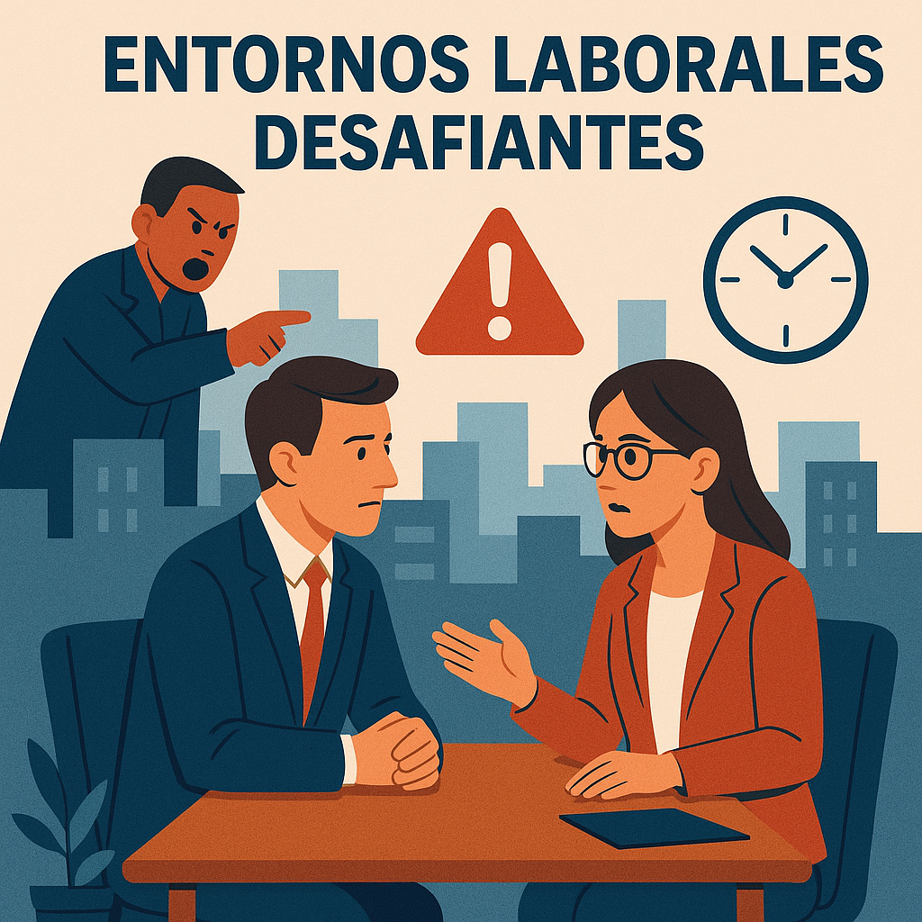 entornos laborales desafiantes
