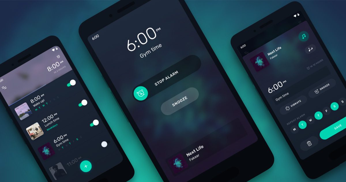 alarmas hora de gimnasio