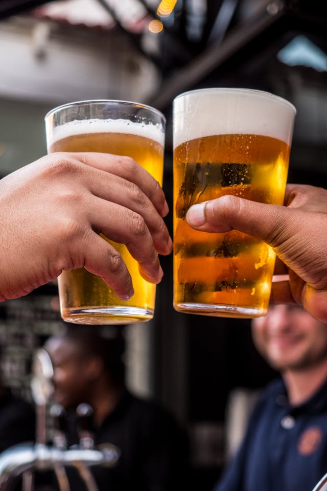 cervezas con amigos