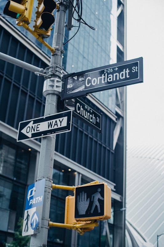 cruce de calles