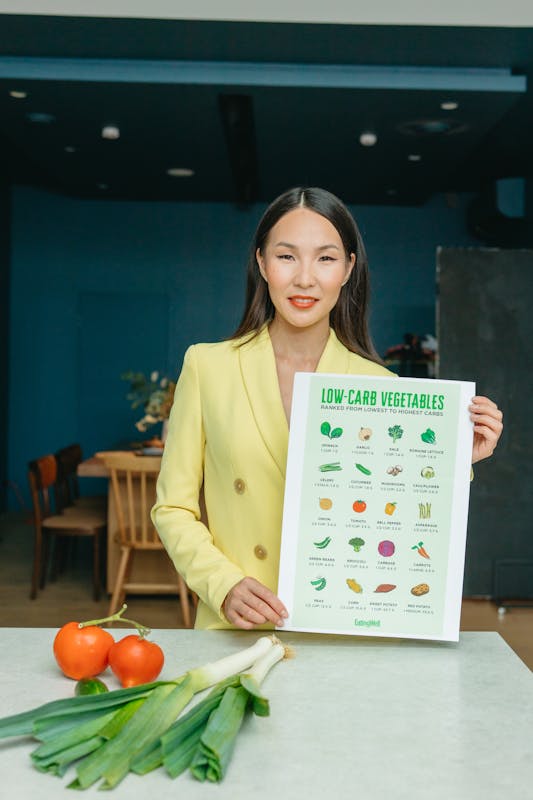 vegetales bajos en carbohidratos