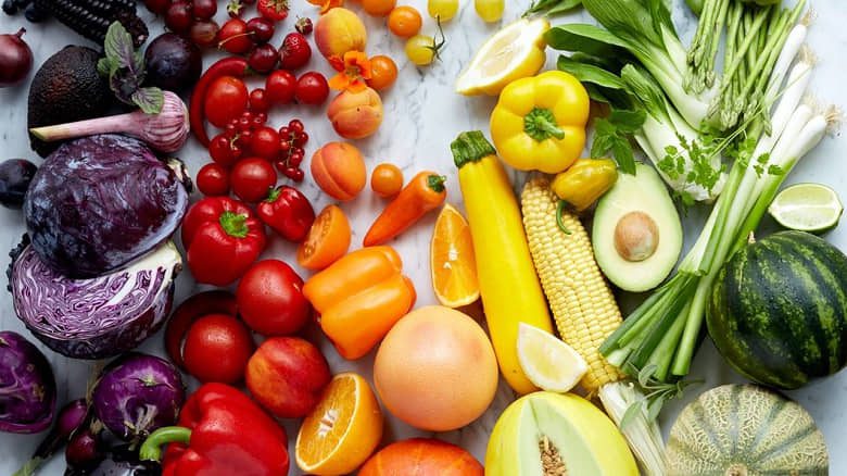 verduras por color